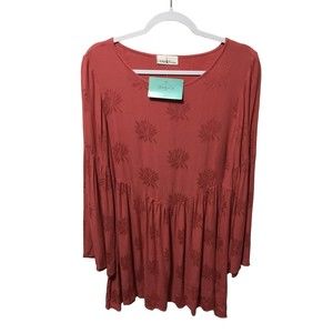 OohLaLa Eiffel Designs Tunic/dress Size Medium NWT